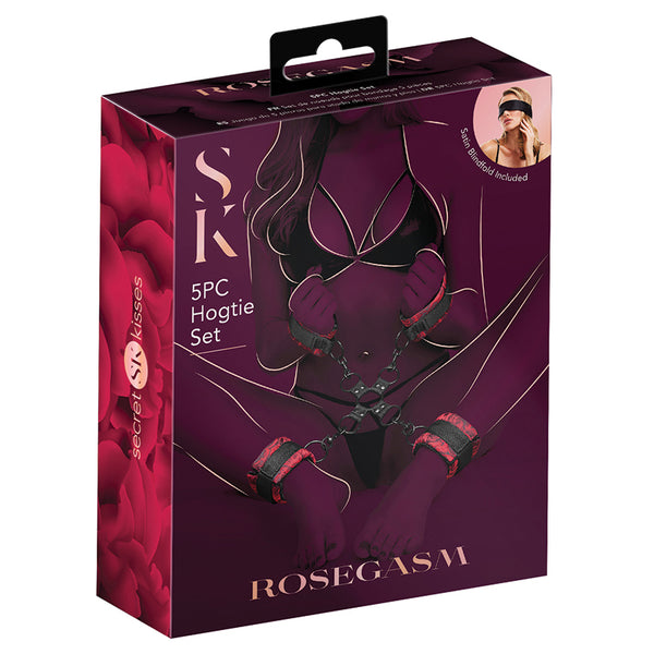 Secret Kisses Rosegasm 5pc Hogtie Set