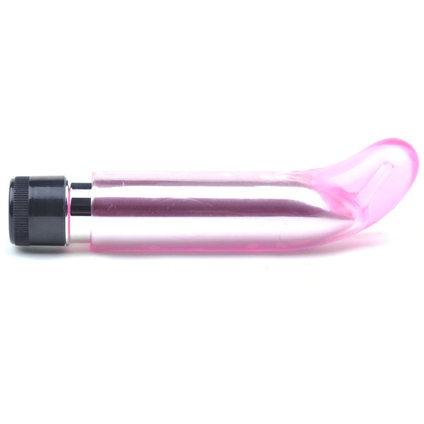 Pink Color G-Spot Vibrator with TPE Sleeve