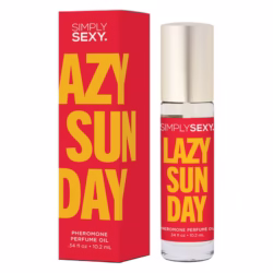 Roll-on pheromone perfume – Lazy Sunday by Simply Sexy with cozy citrus-woody notes