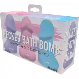 Pecker Bath Bomb 3PK Scented