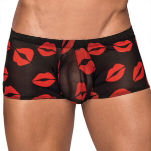 Male Power Kiss Me Mini Shorts