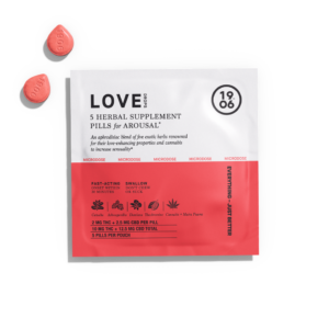 1906 Love Drops (Pouch) – Ignite Desire with THC & CBD Aphrodisiac Magic ✨